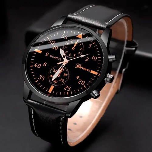 Набор аксессуаров для мужчины браслеты 4 шт кварцевые часы-2