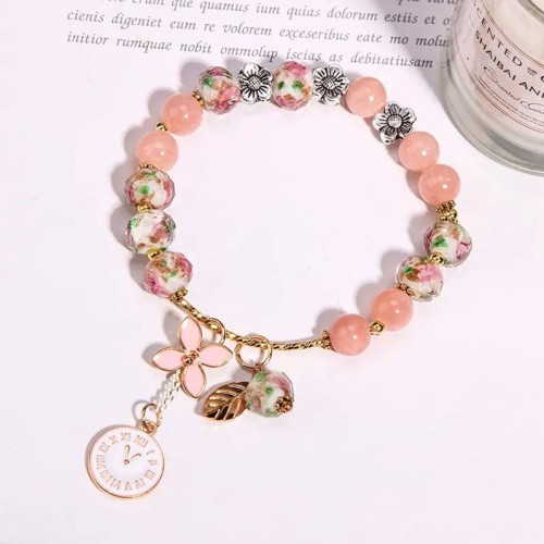 Женский браслет из бусин, длина 23,5 см-3