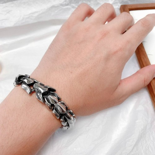 Металлический браслет в стиле панк-1