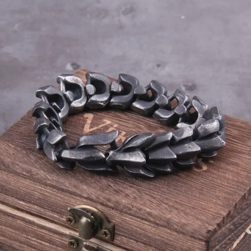 Металлический браслет в стиле панк-3