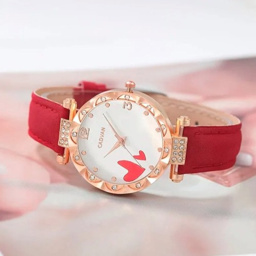 Подарочный набор для девушки - часы наручные кварцевые серьги ожерелье кольцо-3