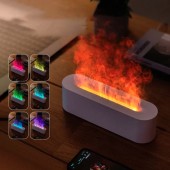 Air humidifier RGB aroma diffuser with flame effect