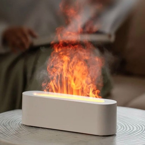 Увлажнитель воздуха RGB-аромадифузор с эффектом пламени-3