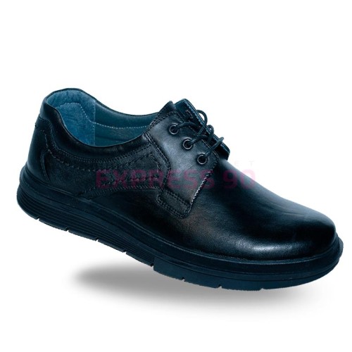 Полуботинки мужские из натуральной кожи на удобной подошве