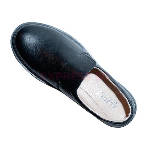 Полуботинки мужские из натуральной кожи на сплошной подошве-2