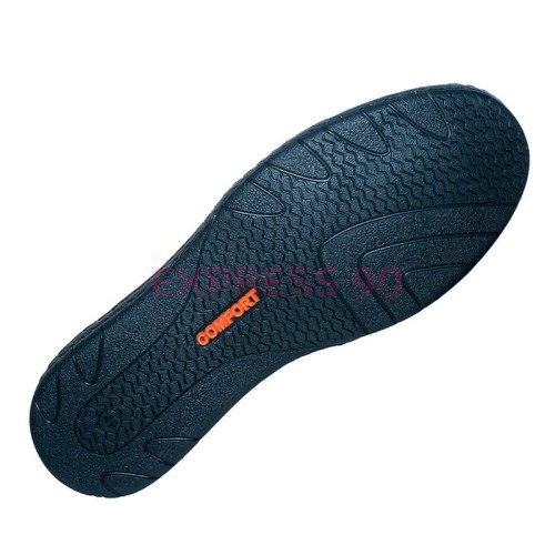 Полуботинки мужские из натуральной кожи сплошная низкая подошва-2