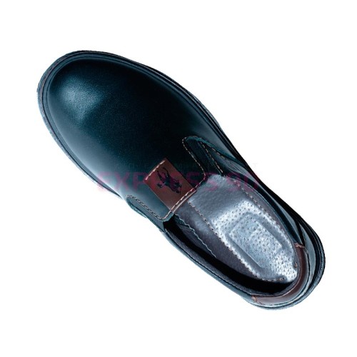 Полуботинки мужские из натуральной кожи на сплошной низкой подошве-2