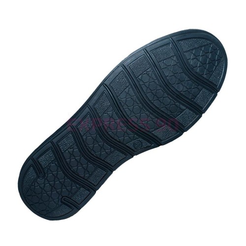 Мужские спортивные кеды из натуральной кожи на сплошной подошве-2