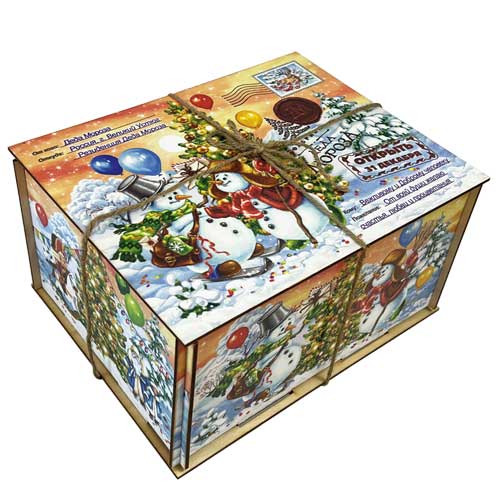 Детские Новогодние подарки Посылка Два Товарища