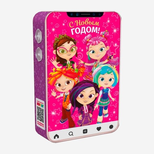 Детский Новогодний подарок Телефончик Сказочный