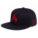 Cap Baseball cap in R'n'B style with a straight visor and Fire embroidery