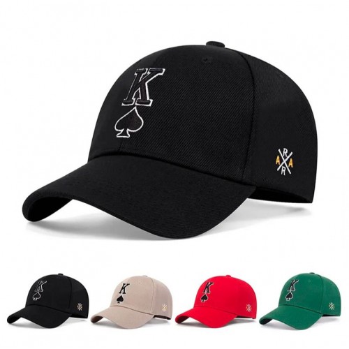 Кепка Бейсболка в стиле R'n'B с гнутым козырьком и вышивкой К-5