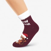Women's socks Clever, stylish, plush New Year's
